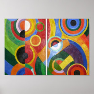 Poster Robert Delaunay abstrato art
