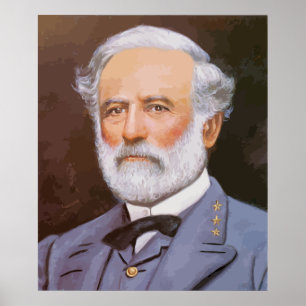 Poster Robert E. Lee Painting