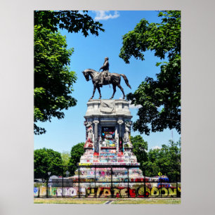 Poster Robert E. Lee Statue