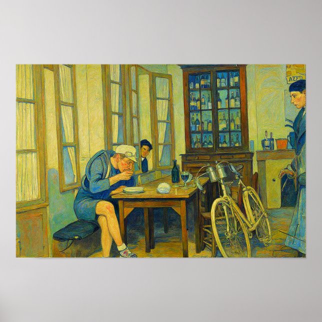 Poster Robert Jacquinot Tour Etapa 5 Fazendo Uma Pausa 19 (Frente)