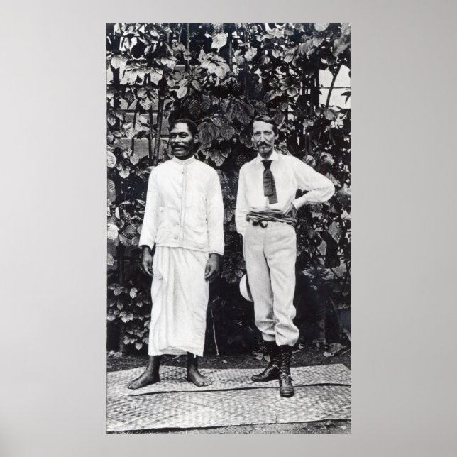 Poster Robert Louis Stevenson e seu amigo (Frente)