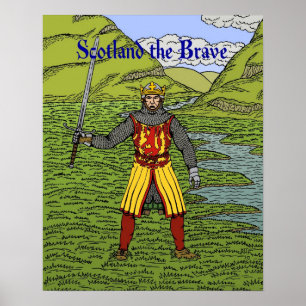 Póster Robert, o Bruce Scotland, o Bravo