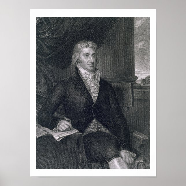 Poster Robert R. Livingston, gravado por E. Mackenzie (en (Frente)