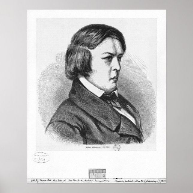Póster Robert Schumann (Frente)