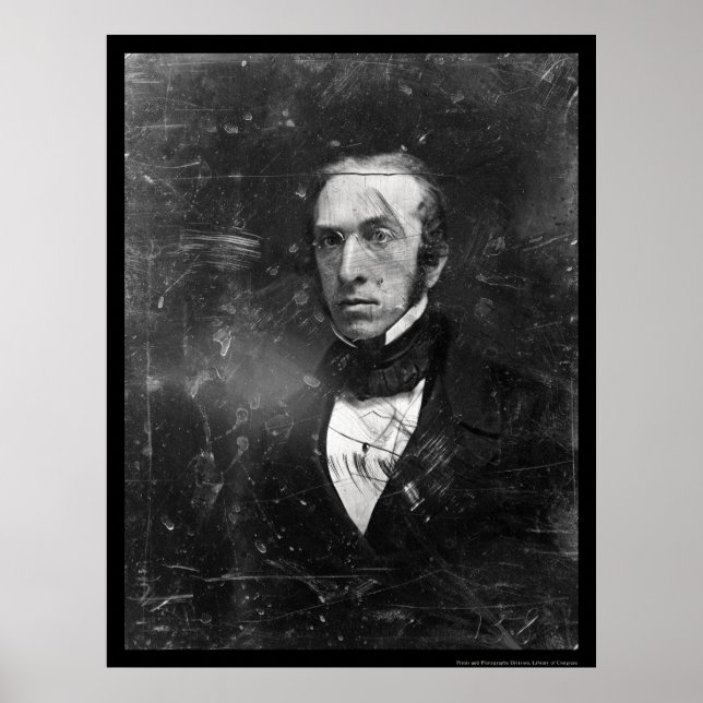 Póster Robert Winthrop Daguerreotype 1847 (Frente)