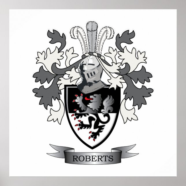 Póster Roberts Family Crest (Frente)