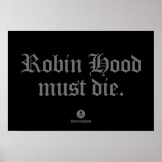 Póster Robin Hood deve morrer.