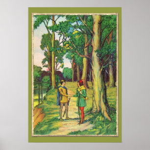 Poster Robin Hood e John pequeno