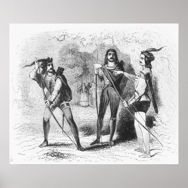 Póster Robin Hood, Scarlet e John (Frente)