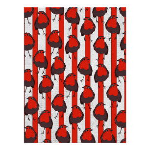 Póster Robin Pattern