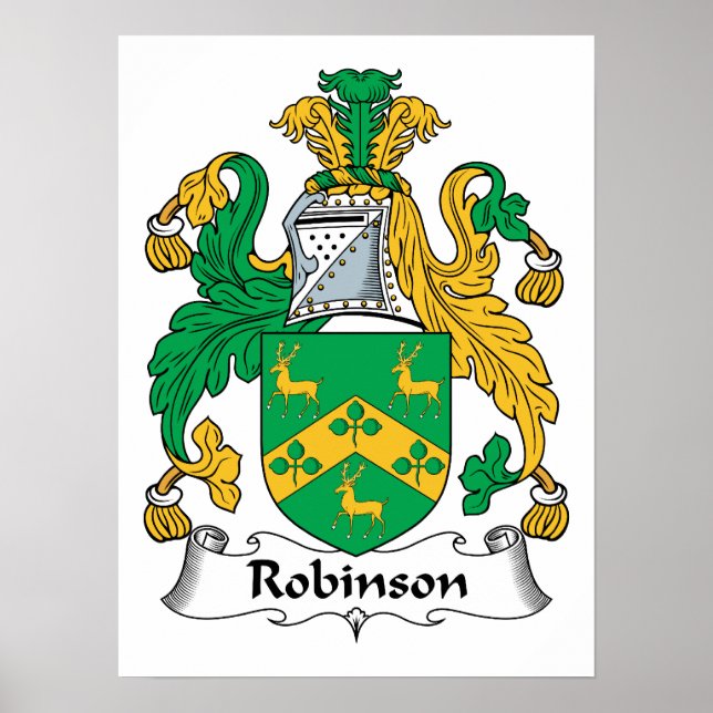 Poster Robinson Family Crest (Frente)