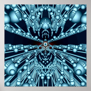 Póster robô do deepspace