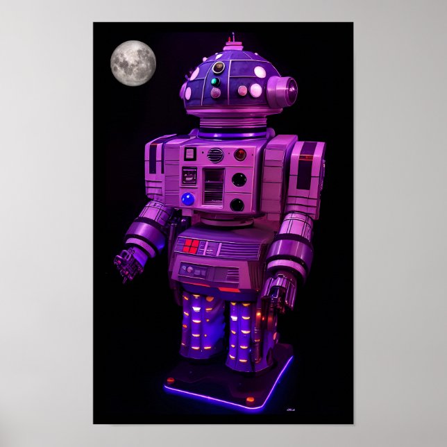 Poster Robô MQ-99 (Frente)
