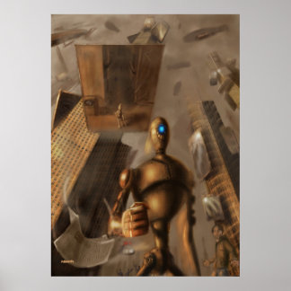 Póster robô pária