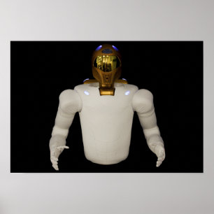 Poster Robonaut 2, um astronauta humanoide destreza 3