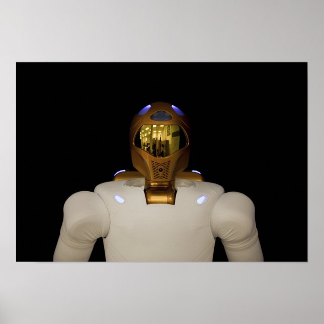 Poster Robonaut 2, um astronauta humanoide destreza 4 (Frente)