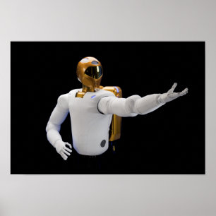 Poster Robonaut 2, um astronauta humanoide destreza 5