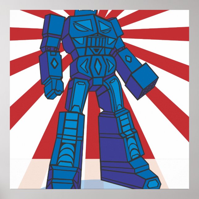 Póster robôs (Frente)