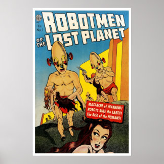 Poster Robôs do Planeta Perdido #1 (1952)