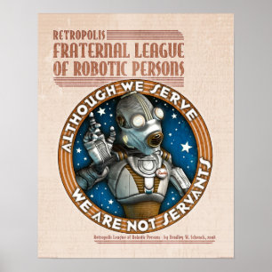Poster Robot Labor Union (16x20")