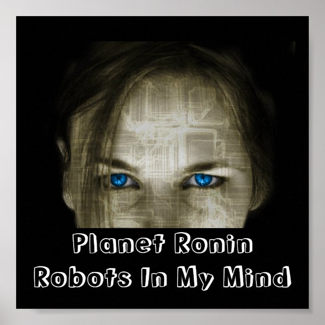 Póster Robots In My Mind (Frente)