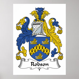Póster Robson Family Crest