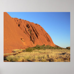 Poster Rocha Austrália de Uluru Ayers