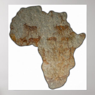 Póster Rocha de África