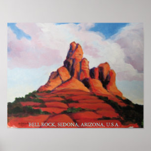 Póster Rocha de Bell, Sedona, arizona, EUA