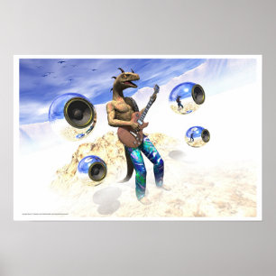 Póster Rocha de Lyzyrd