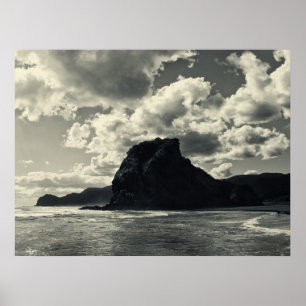 Poster rocha do leão no piha, redux