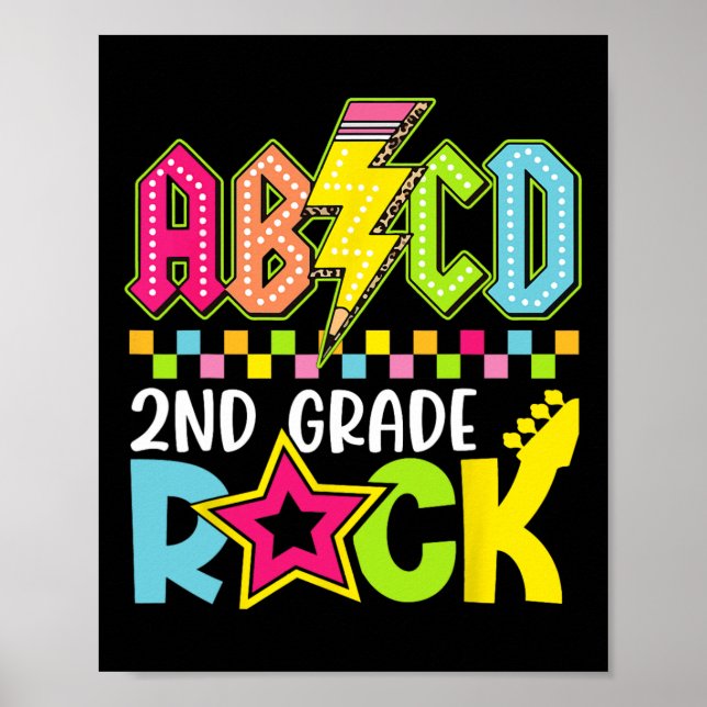 Poster Rocha do Relâmpago Engraçado de Volta às Aulas 2ª  (Frente)