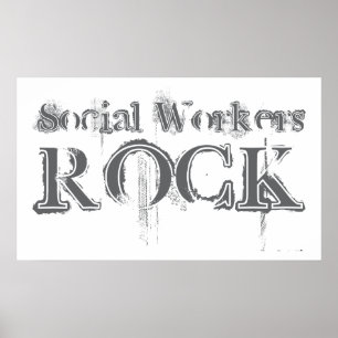 Póster Rocha dos assistentes sociais