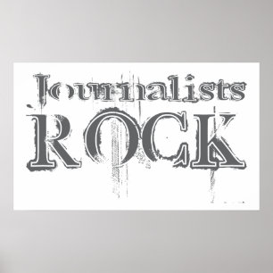Póster Rocha dos journalistas