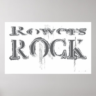 Poster Rocha dos Rowers