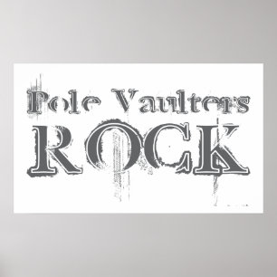 Póster Rocha dos Vaulters de pólo