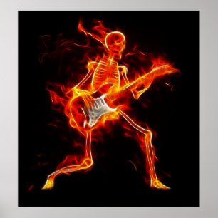 Póster Rocha & rolo para sempre