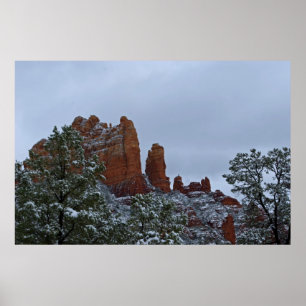 Póster Rocha Snoopy nevado 2854