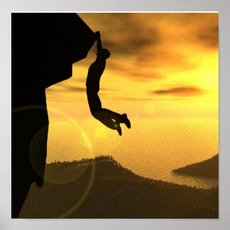 Póster Rocha Subindo Tela