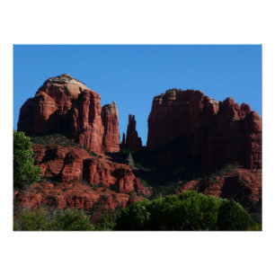Póster Rochas da Catedral em Sedona Arizona Monumento