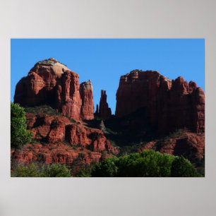 Póster Rochas da Catedral em Sedona Arizona Monumento
