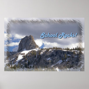 Póster Rochas da Crystal Crag School! Pôster