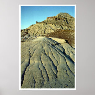 Póster Rochas da lava no Vale da Morte