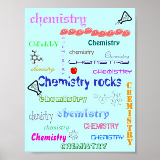 Póster rochas de química!