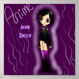 Poster Rochas do Anime