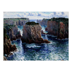 Póster Rochas em Port-Goulphar, Belle-Île