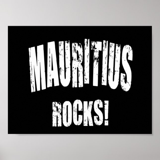 Póster Rochas Maurícias! (Frente)