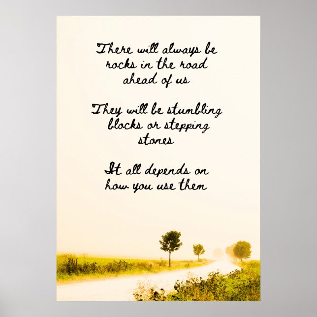 Poster Rochas Na Estrada (Frente)