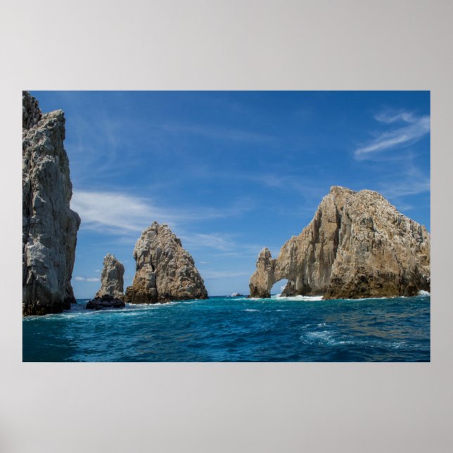 Poster Rochas Sobre Água (Frente)