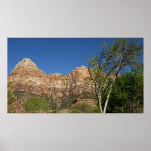 Póster Rochas Vermelhas no Zion National Park Fotografia